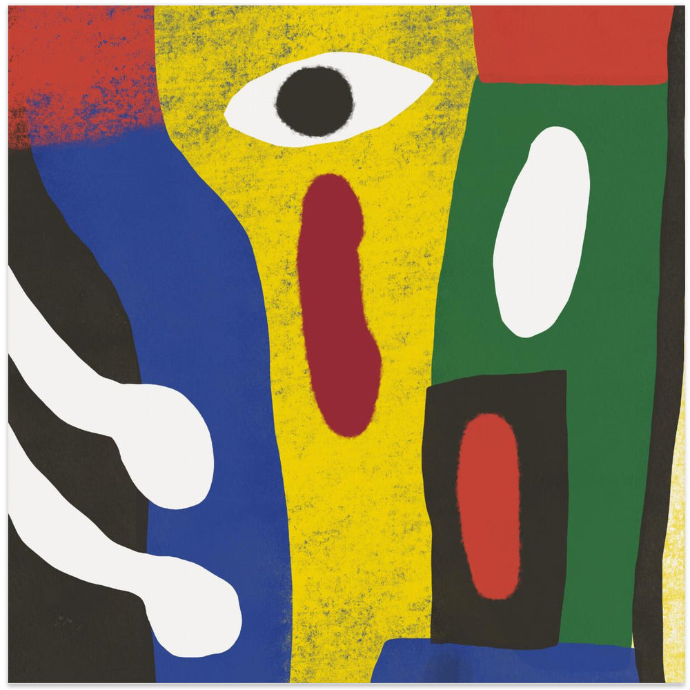 Art Prints of Abstract portrait IV