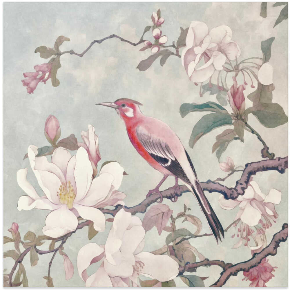 Chinoiserie Bird Spring Vibes 004