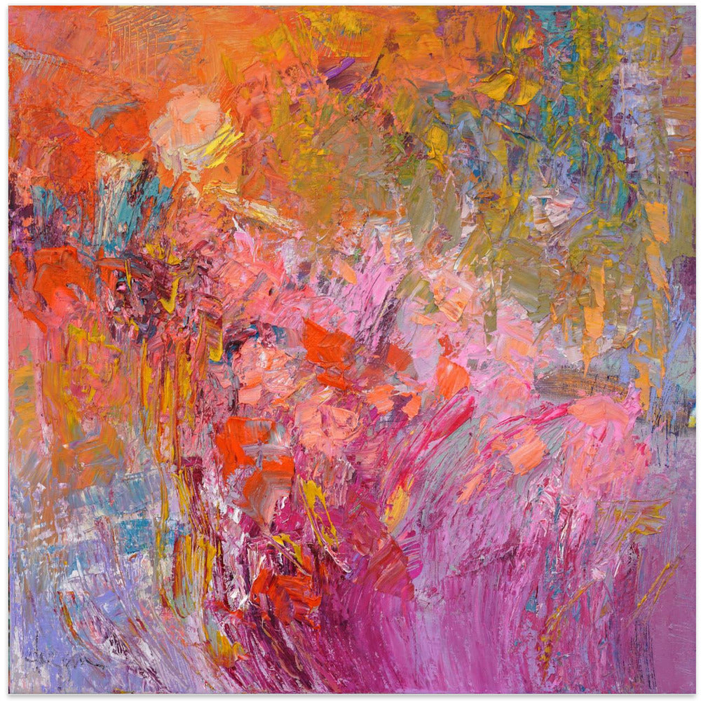 New Morning In Rose Garden