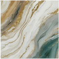 Golden Marble Waves