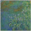 Irises By Claude Monet