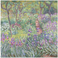 The Artist’s Garden In Giverny (1900) By Claude Monet