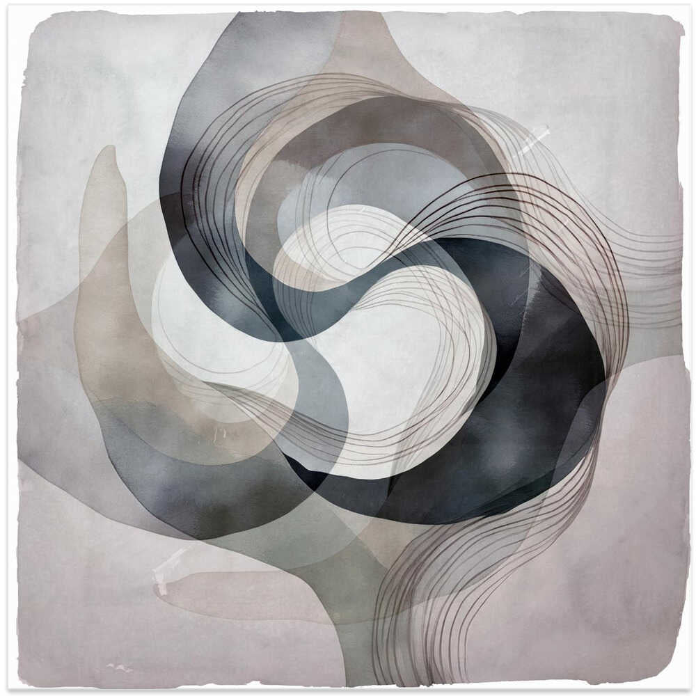 Abstract Green On Neutral Background 2