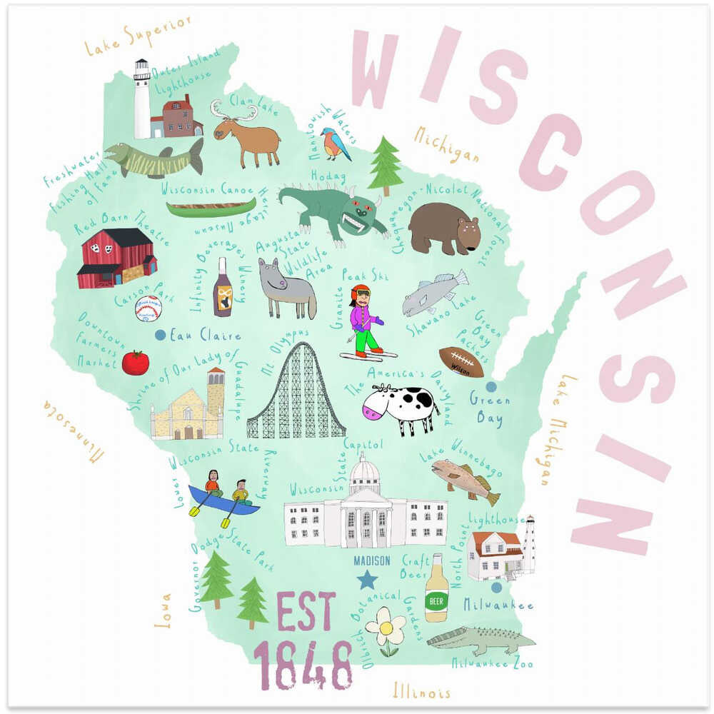 Dal 334a Wisconsin 40x40
