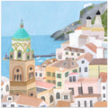 The Beautiful town of Amalfi, Italy by Artist Carla Daly