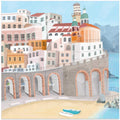 Atrani on the Amalfi coast, Italy by Artist Carla Daly