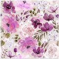 Floral Chaos Watercolor Pattern Light Pink