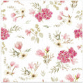 Floral Bouquets Pattern Light Pink