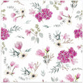 Floral Bouquets Pattern Pink and White