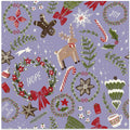 Magical Christmas Lavender Pattern