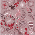 Magical Christmas Red Pattern