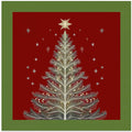 Winter Scene: Christmas Tree Vintage Style 2
