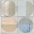 Four Circles and Squares Art Print 1