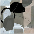 Neutral Shapes Abstract No 5