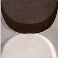 Modern Mocha Abstract Shapes 1