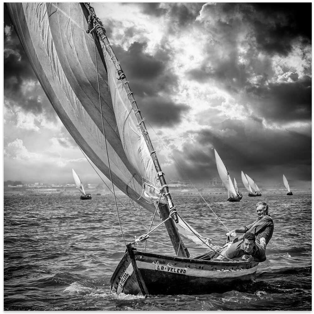 Sailboats and Light XI