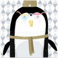 Cute Penguin With Wooly Hat By Artist Carla Daly