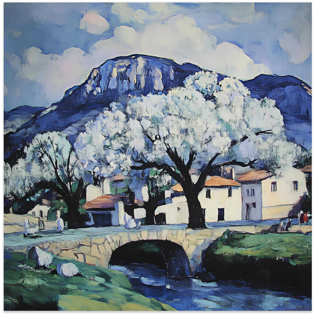 Bridge Over a Stream