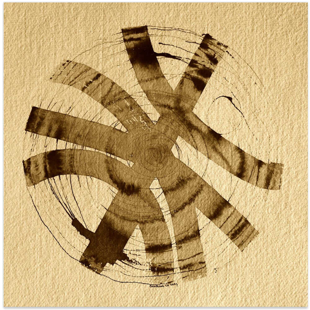 Whirling Sepia Echoes