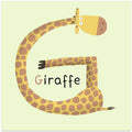 Giraffe Shaped 'G'