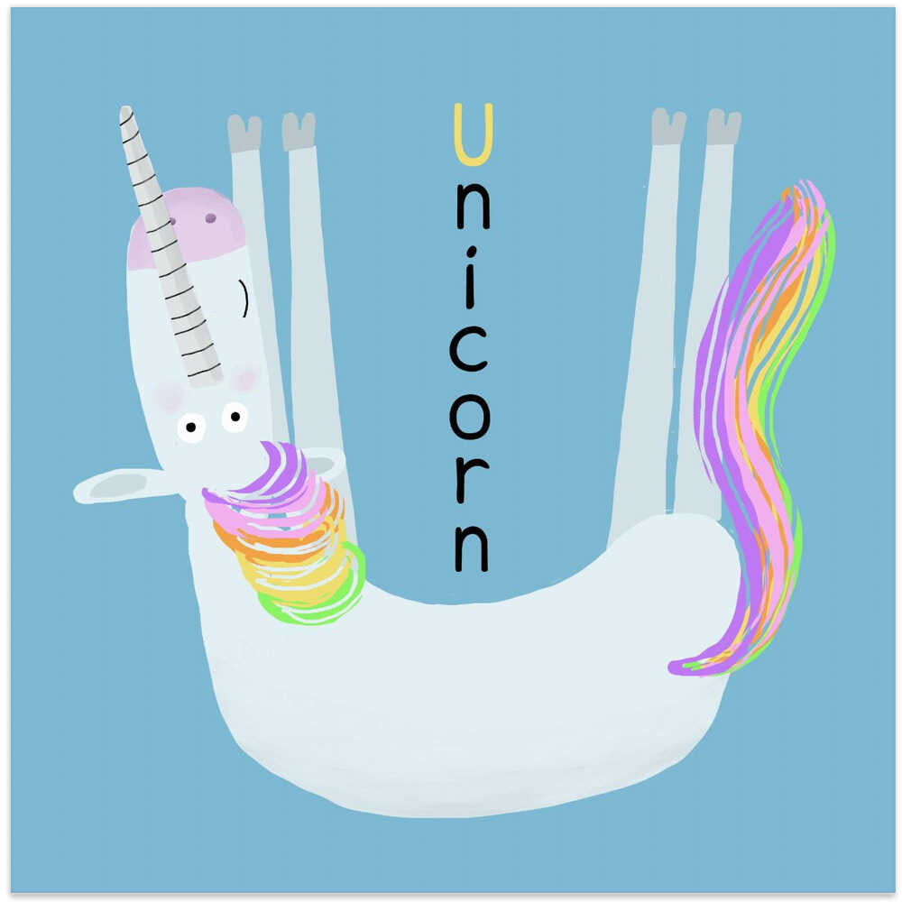 Playful Unicorn Flip