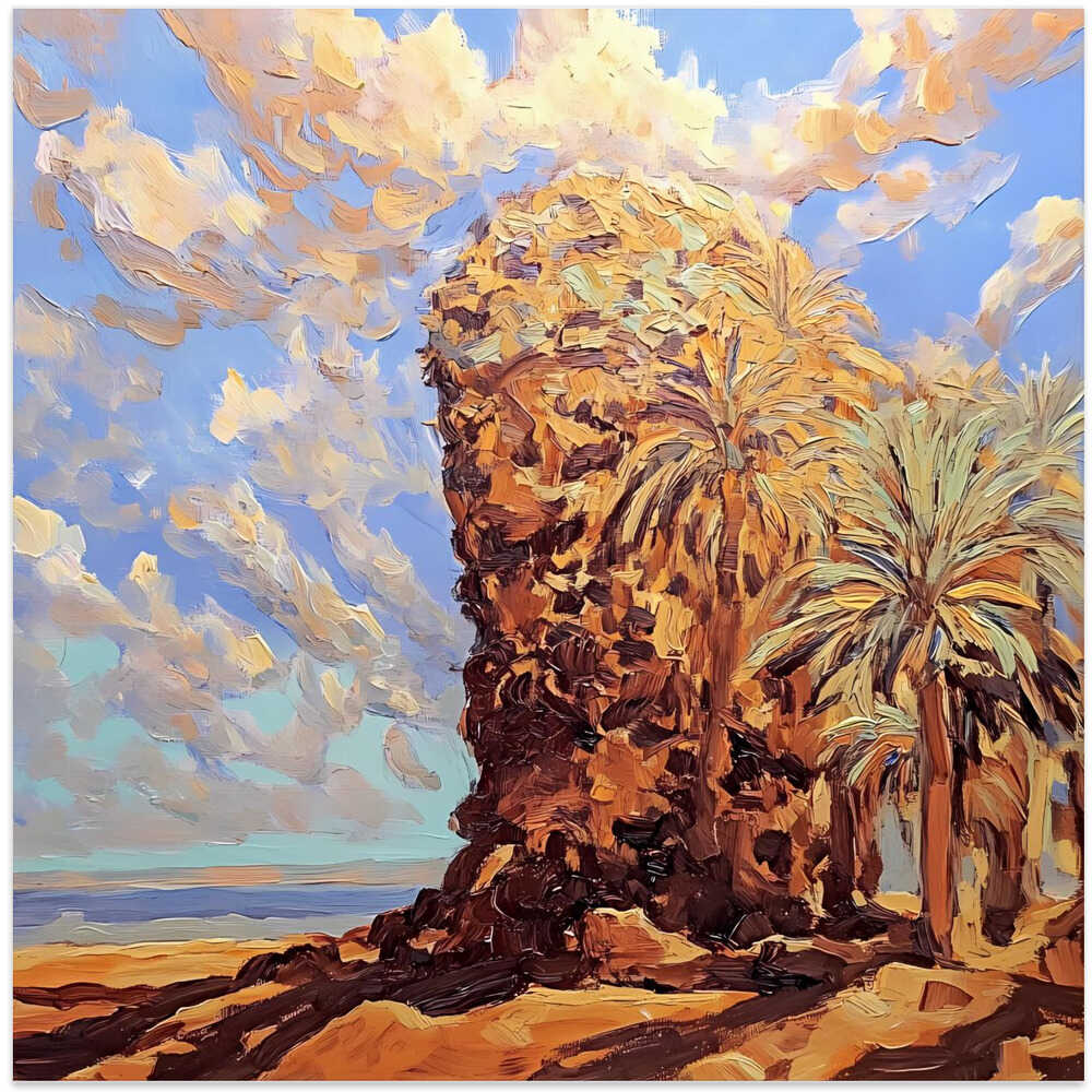 Palm Trees On the Beach