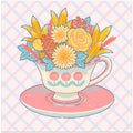 Flower Teacup