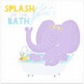 Elephant In Tub