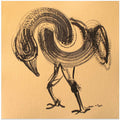Swirling Ostrich