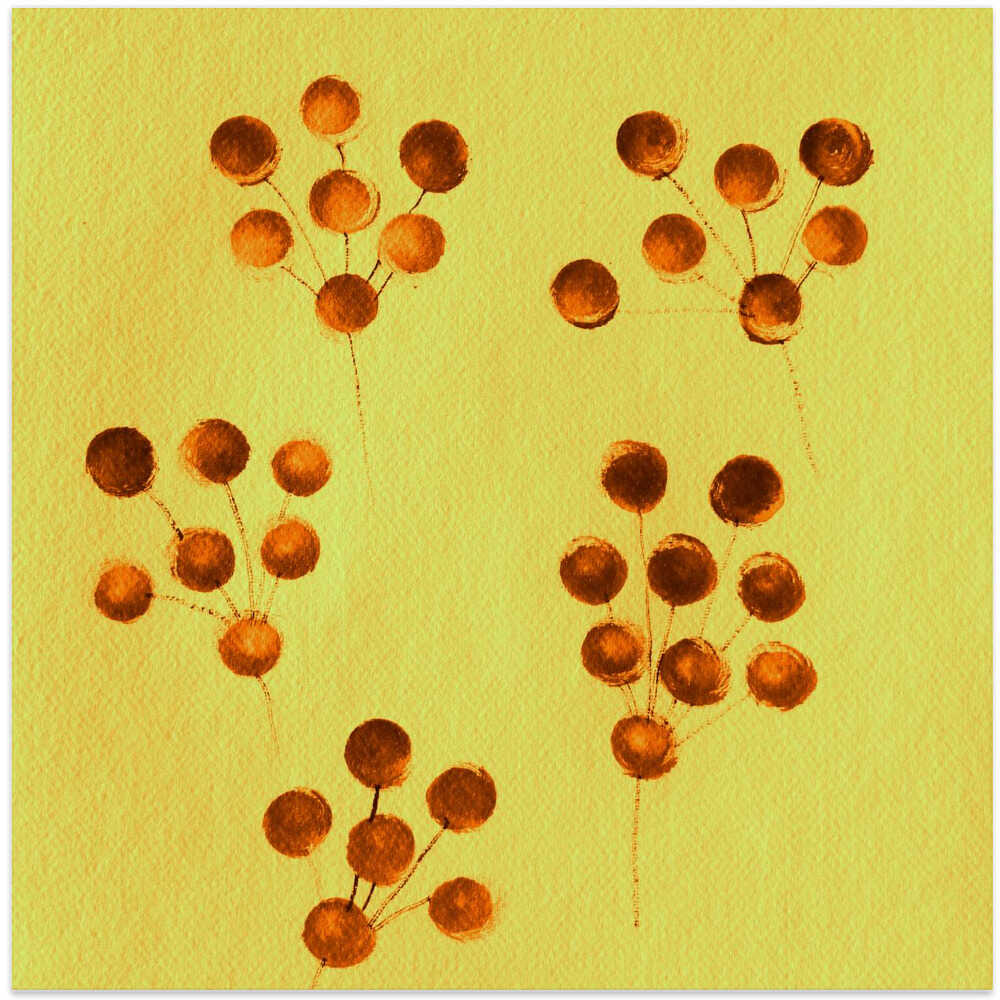 Golden Blossom Burst