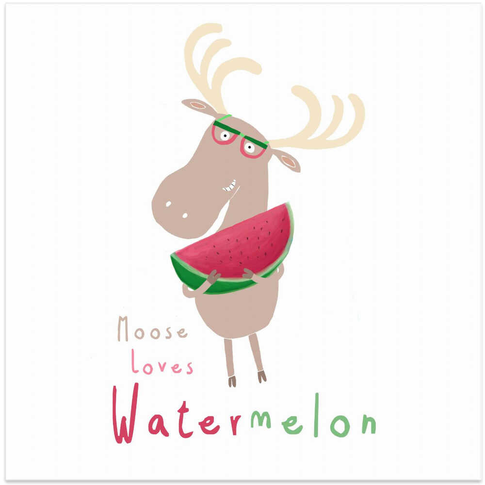 Moose Loves Watermelon