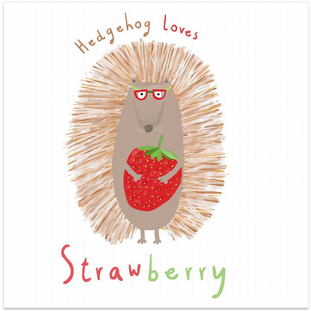 Hedgehog Loves Stawberry