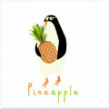 Penguin Loves Pineapple