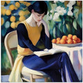 Woman Reading a Book