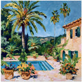 Pool and Palm Trees